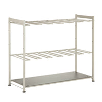Honey-Can-Do 22-1/2 in. H X 10-3/4 in. W X 27-1/2 in. L Steel Boot Rack