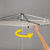 Household Essentials 72 in. H X 72 in. W X 62 in. D Steel Clothes Drying Rack