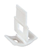 QEP Lash Plastic White Tile Leveling Spacer Clips 1 Dia. in.
