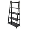 Winsome 58.03 in. H X 27.87 in. W X 12.99 in. D Black Wood A-Frame Shelf