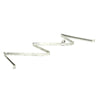 Crawford Silver Steel Bracket 11 in. L 35 lb. (Pack of 36)