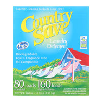 Country Save Laundry Detergent - Powder - Case of 4 - 10 lb.