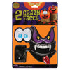Pumpkin Pro Crazy Face Pumpkin Kit Pumpkin Accessory Multi-Colored 7-3/4 in. H x 5-1/4 in. W x 1 (Pack of 12)