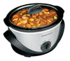 Hamilton Beach 4 qt Silver Stainless Steel Slow Cooker