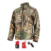 Milwaukee M12 QuietShell L Long Sleeve Unisex Full-Zip Heated Jacket Kit Camouflage