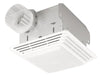 Broan-NuTone 50 CFM 2.5 Sones Bathroom Ventilation Fan with Lighting