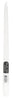 Candle-lite White No Scent Scent Taper Candle 12 in. H (Pack of 12)