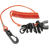 Seachoice Coil Lanyard with Keys Nylon
