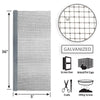 Garden Craft 36  W X 5 ft. L Silver Gray Steel Hardware Cloth