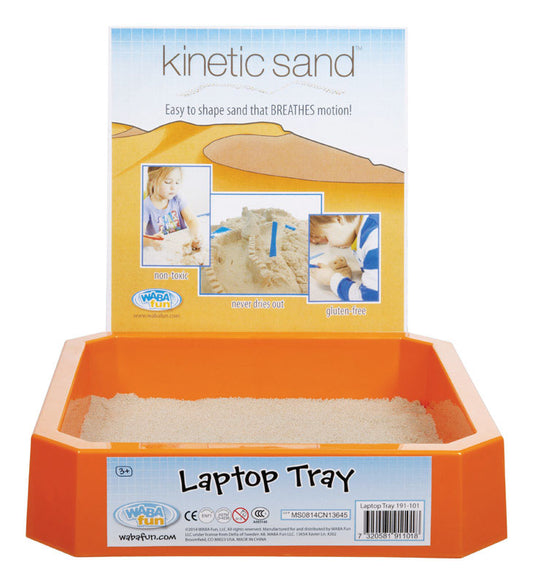 Waba Fun  Kinetic Sand  Sand  Orange