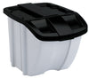 Suncast Bh188810 18 Gallon Stackable Storage Bin (Pack of 4)