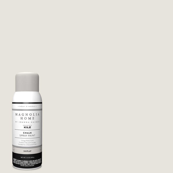 Magnolia Home by Joanna Gaines KILZ Matte Ship Lap Sprayable Chalk Paint 12 oz. (Pack of 6)