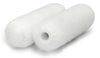 RollerLite White Velvet Woven Dralon Fabric 4 in. W X 3/8 in. Mini Paint Roller Cover Refill 2 pk