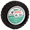 Arnold 1.5 in. W X 6 in. D Steel Lawn Mower Replacement Wheel 50 lb