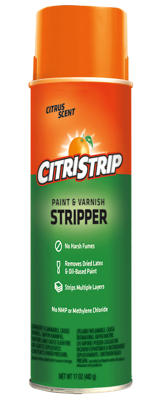Citristrip Ecs807 17 Oz Aerosol Paint & Varnish Stripper (Pack of 6)