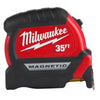 Milwaukee 35 ft. L x 1.83 in. W Premium Magnetic Tape Measure Red 1 pk