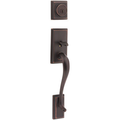 Juego de manijas GA9771 HE11P SMT KD Hawthorne - Bronce veneciano