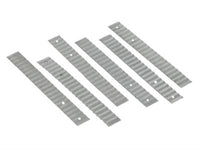 Galvanized Wall Ties, 28-Ga., 7/8 x 7-In., 500-Pk.