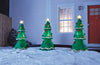 Gemmy  Airblown  3-Tree Light Show  Christmas Inflatable  Multicolored  1 pk Fabric