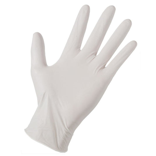 Kinco Latex Disposable Gloves One Size Fits All White 10 pk (Pack of 36)