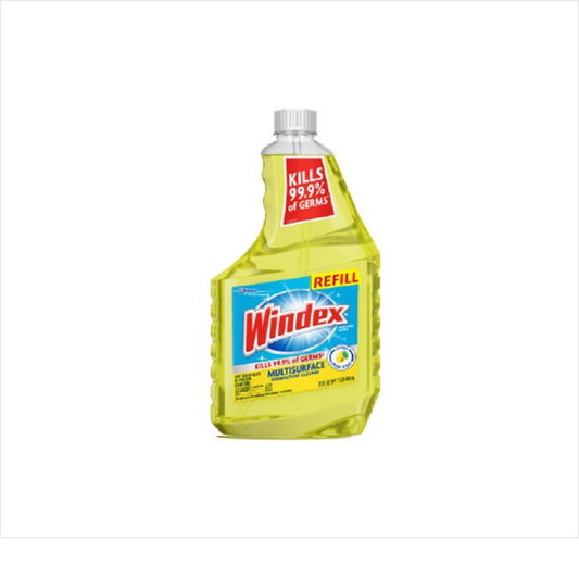 Windex Citrus Scent Multi-Surface Cleaner Refill 26 oz Liquid (Pack of 12)