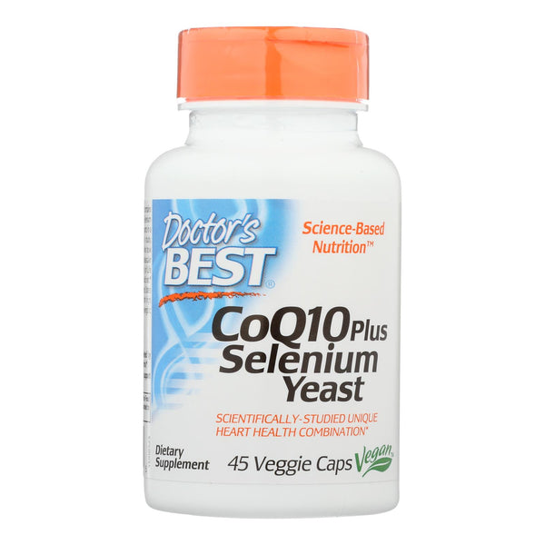 Doctor's Best - Coq10 + Selenium Yeast - 1 Each-45 VCAP