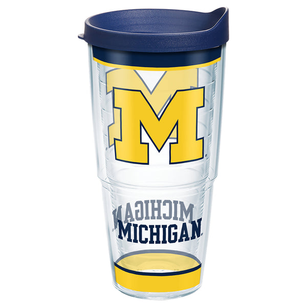 UNI OF MI TUMBLER 24 OZ