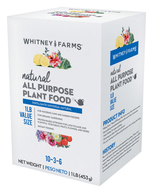 Whitney Farms Natural Organic Plant Food 1 lb.