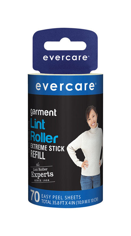 Evercare Paper Lint Roller 6.5 in. W x 4 in. L (Pack of 6)