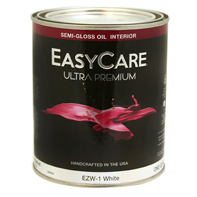 EasyCare Qt. White Pastel Interior Semi-Gloss Oil Base Kitchen & Bath Enamel (Pack of 4)