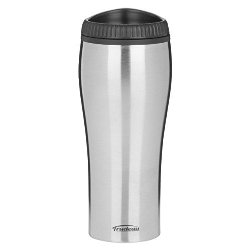 Trudeau 0871236 16 Oz Stainless Steel Travel Tumbler