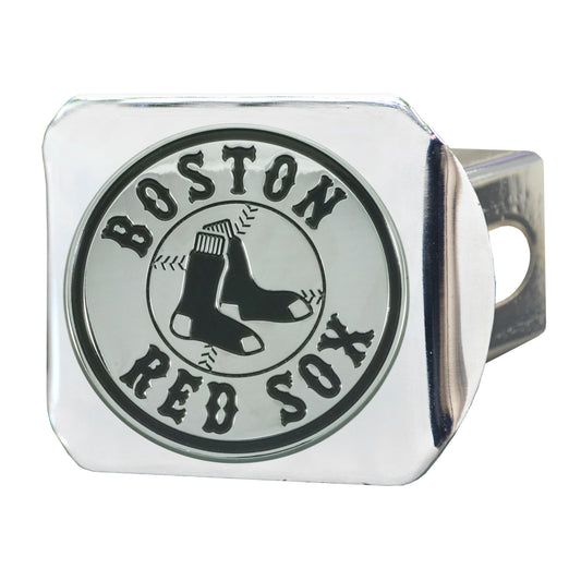 MLB - Boston Red Sox Round Logo Metal Hitch Cover