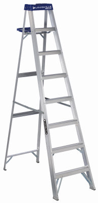 8-Ft. Step Ladder, Aluminum, Type I, 250-Lb. Duty Rating