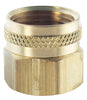 PlumbCraft Brass 3/4 in. D X 1/2 in. D Swivel Hose Adapter 1 pk