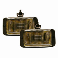Fog/Driving Lights, Amber With Black Housing, 3 x 5-In., 2-Pk.