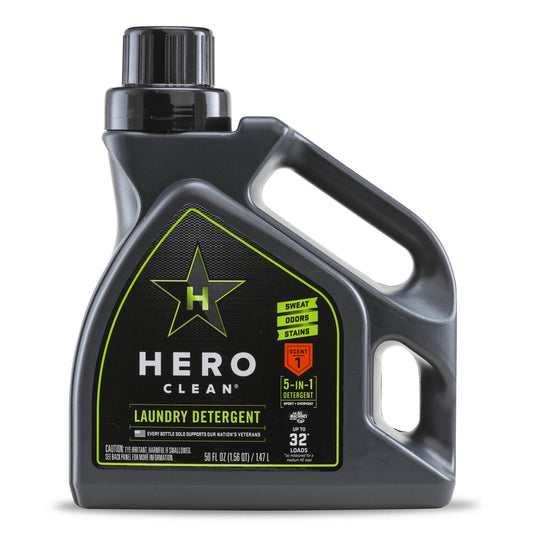 Hero Clean Juniper Scent Laundry Detergent Liquid 50 oz. (Pack of 6)