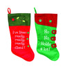 Dyno Christmas Phrase Stockings Multicolored Felt 1 pk (Pack of 12)