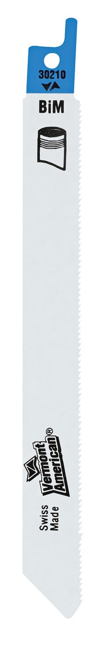 Vermont American 30210 6" 18 TPI Metal Cutting Reciprocating Saw Blades