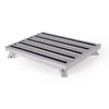 Camco Silver Aluminum Adjustable Step Stool 19 L x 9 H x 14-1/2 W in.