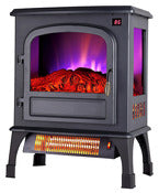 Pro Fusion Heat FP203R-T3Q 20” 750/1500 Watt Electric Stove With Remote, Digital Display & Thermostat