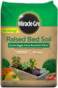 Miracle Gro 73959430 1.5 Cubic Feet Organic Raised Bed Soil