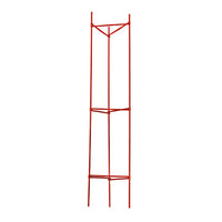 Ultomato Plant Support, Red, 5-Ft. (Pack of 10)