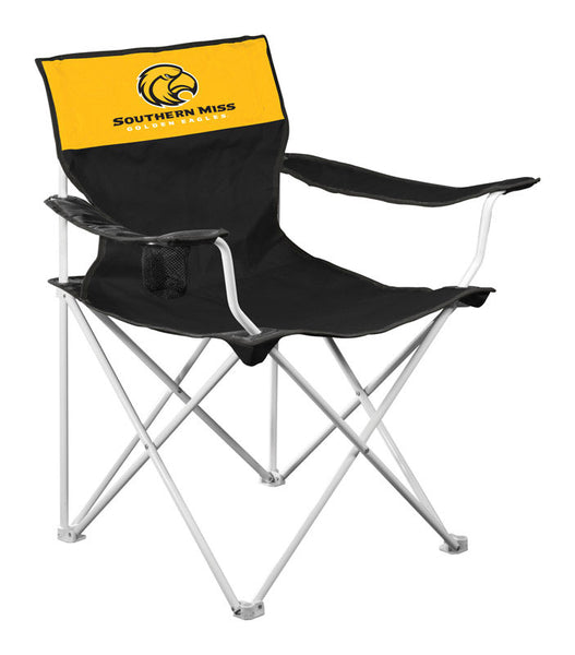 Sillas con logotipo del equipo universitario Silla de lona del sur de Mississippi 22" X 22"