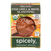 Spicely Organics - Organic Seasoning - Fish Grill and Boil - Case of 6 - 0.4 oz.