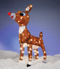 Product Works Window Decoration Rudolf The Red Nose Reindeer Red 3d 26"