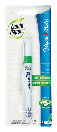 Papermate  White  Correction Pen  0.24 oz.