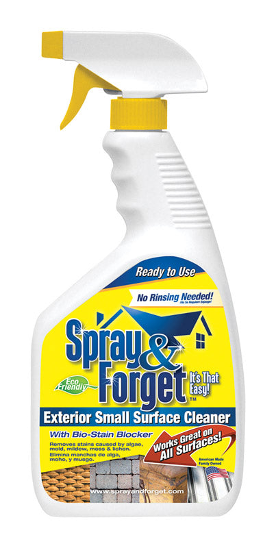 Spray & Forget Citrus Scent Exterior Stain Remover 32 oz. Liquid (Pack of 6)