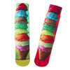 Hallmark Ice Cream Crew Socks Polyester 1 pk (Pack of 2)
