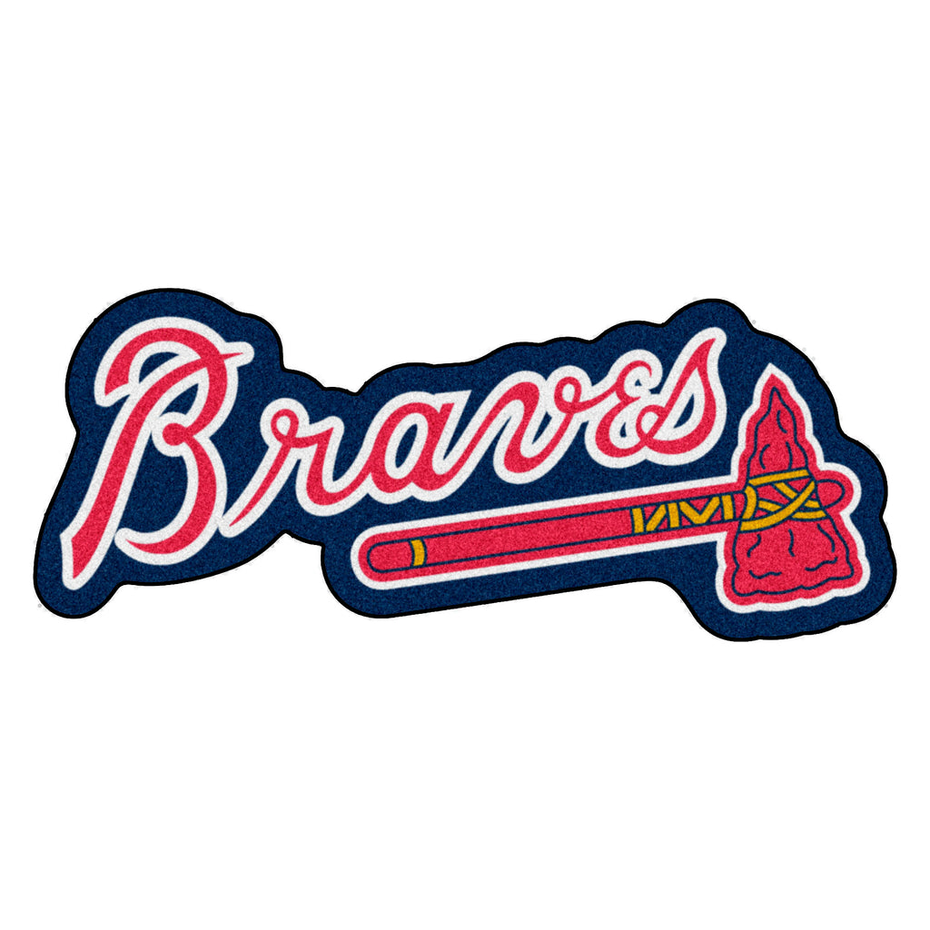 MLB - Atlanta Braves Tomahawk Mascot Rug