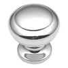 Hickory Hardware P548-CH 1-1/4" Round Chrome Eclipse Cabinet Knob